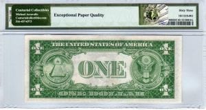 Fr.1608 $1 1935 A B-B Block PMG Choice Uncirculated 63 EPQ