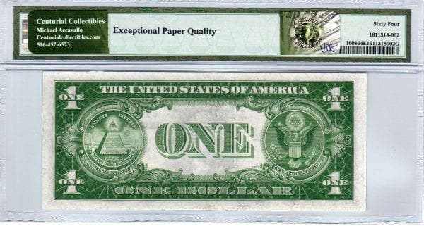 Fr.1608 $1 1935 A C-B Block PMG Choice Uncirculated 64 EPQ
