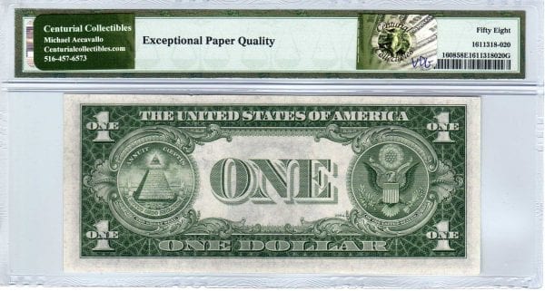 Fr.1608 $1 1935 A C-C Block PMG Choice About Uncirculated 58 EPQ