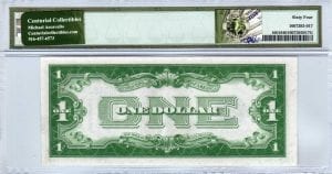 Fr.1601 $1 1928 A J-B Block PMG Choice Uncirculated 64
