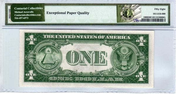Fr.1608 $1 1935 A L-B Block Choice About Uncirculated 58 EPQ