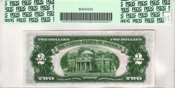 Fr.1505 $2 1928 D D-A Block PCGS Very Choice New 64 PPQ